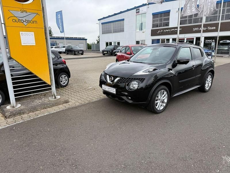 Schwarz Gebraucht 2018 Nissan Juke Tekna SUV | 16.900 € (Teuer) - Bild 1/4