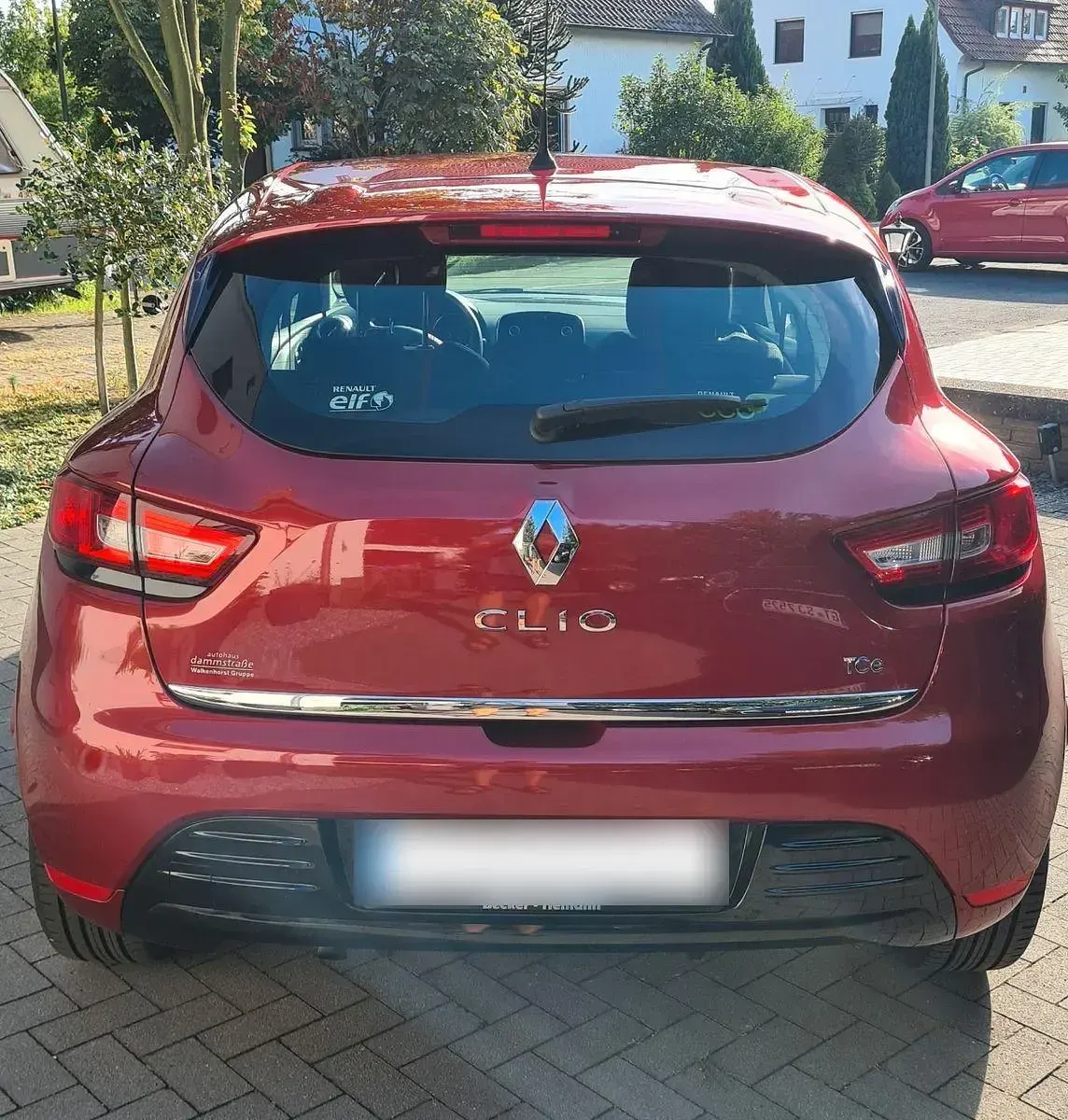 Gebraucht Renault Clio LIMITED 90 PS (66 kW) 2016 Rot Limousine