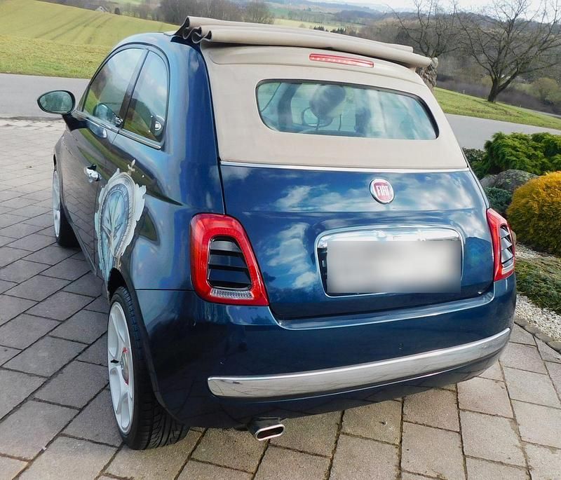 Gebraucht Fiat 500C Abarth 69 PS (50 kW) 2013 Blau Cabrio