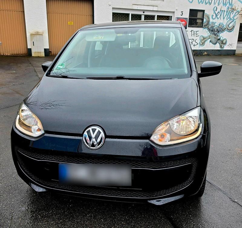 Gebraucht VW up! 60 PS (44 kW) 2014 Schwarz Kleinwagen