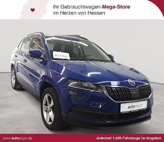 Energyblau uni Gebraucht 2020 Skoda Karoq Ambition SUV | 18.990 € (Fairer Preis) - Bild 1/4