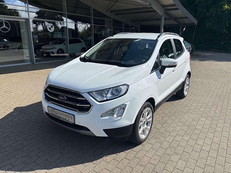 Frozen white Gebraucht 2022 Ford Ecosport Titanium SUV | 17.980 € (Fairer Preis) - Bild 1/4