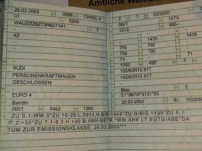 Gebraucht Audi A2 75 PS (55 kW) 2023 Blau Kleinwagen