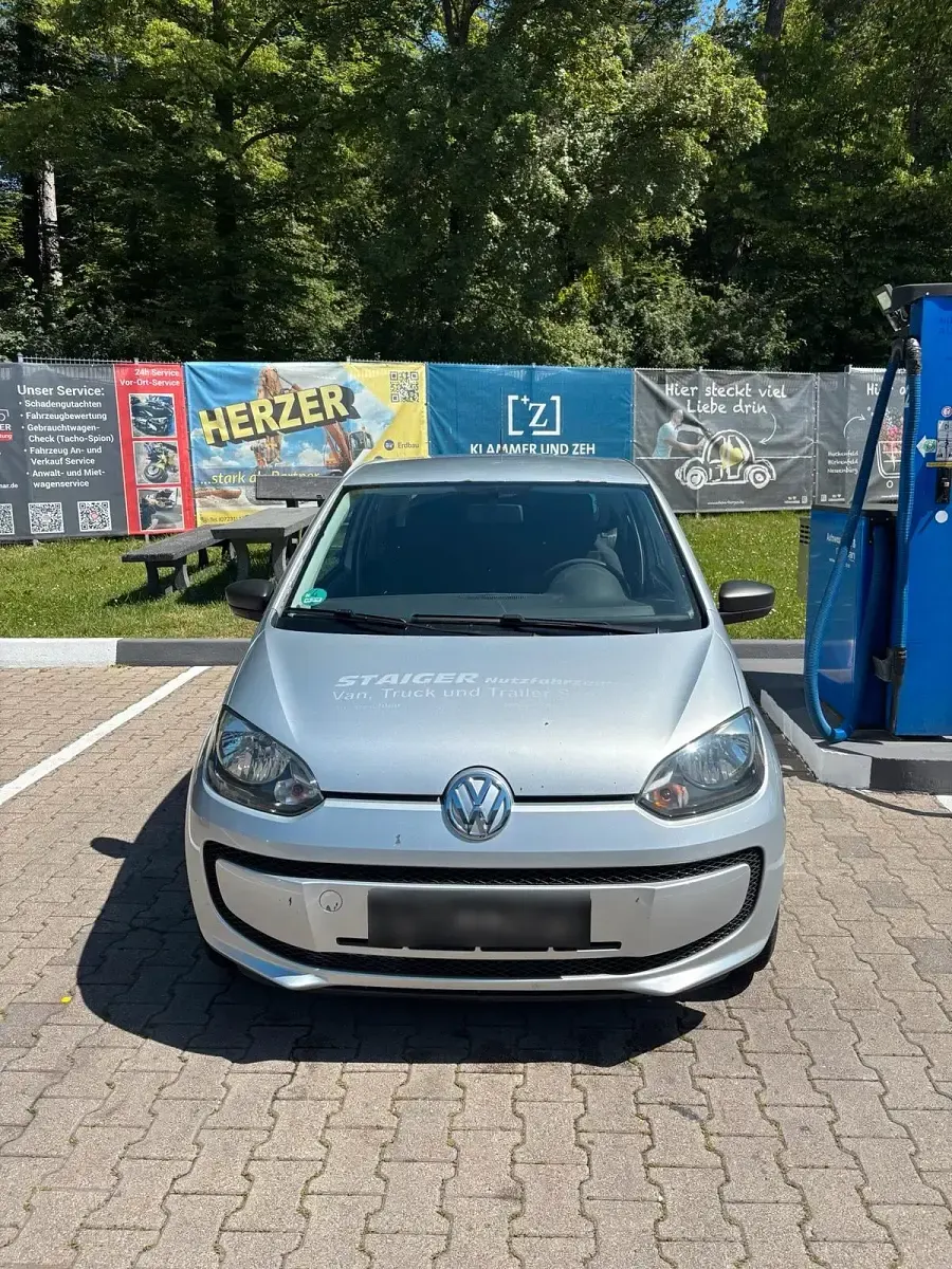 Gebraucht VW up! 60 PS (44 kW) 2013 Silber Kleinwagen