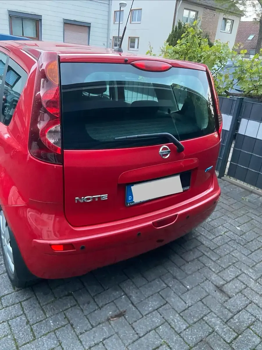 Occasion Nissan Note 88 ch (64 kW) 2009 Rouge Citadine