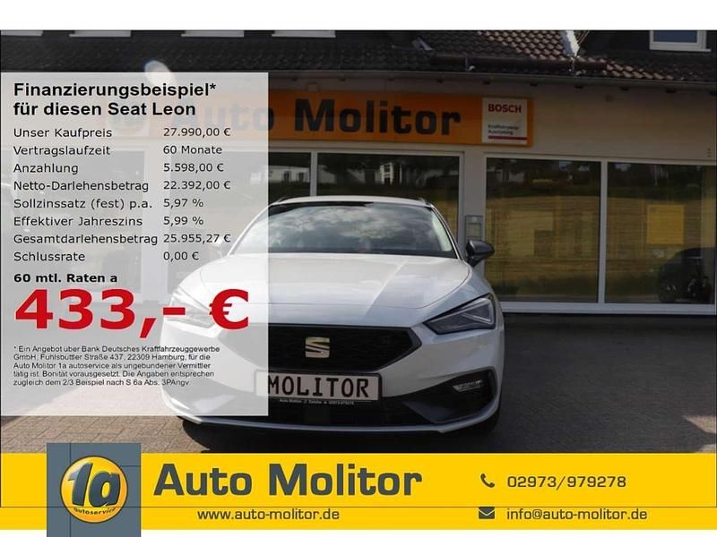 Nevada weiss Gebraucht 2025 Seat Leon FR Kombi | 27.990 € (Superpreis) - Bild 1/4