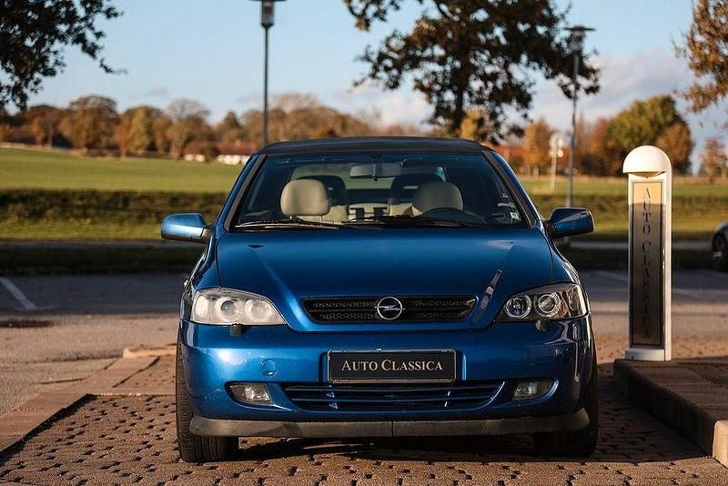 Gebraucht Opel Astra Cabriolet 147 PS (108 kW) 2002 Blau Cabrio