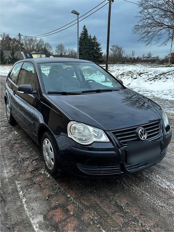 Gebraucht VW Polo 60 PS (44 kW) 2008 Schwarz Kleinwagen