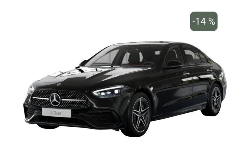 Neu 2024 Mercedes C200 AMG Limousine | 41.638 € - Bild 1/4