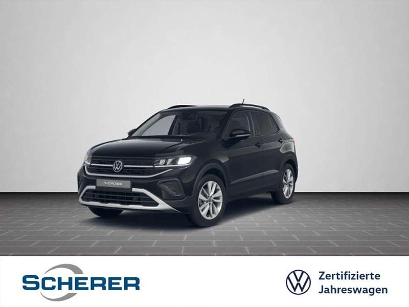 Schwarz Gebraucht 2025 VW T-Cross Goal SUV | 20.480 € (Guter Preis) - Bild 1/3