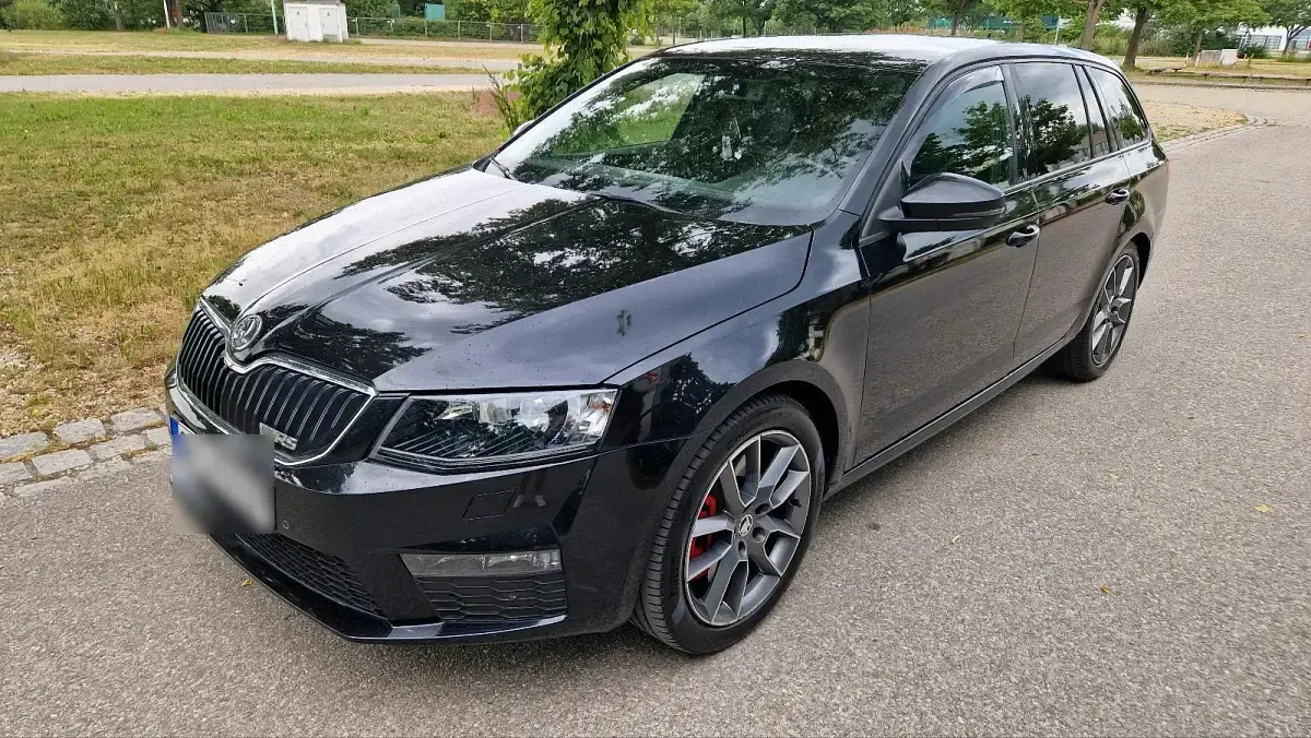 Gebraucht Skoda Octavia RS 184 PS (135 kW) 2014 Schwarz Kombi