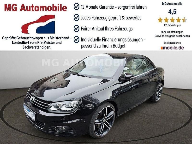 Usata VW Eos 140 CV (102 kW) 2012 Nero Cabrio