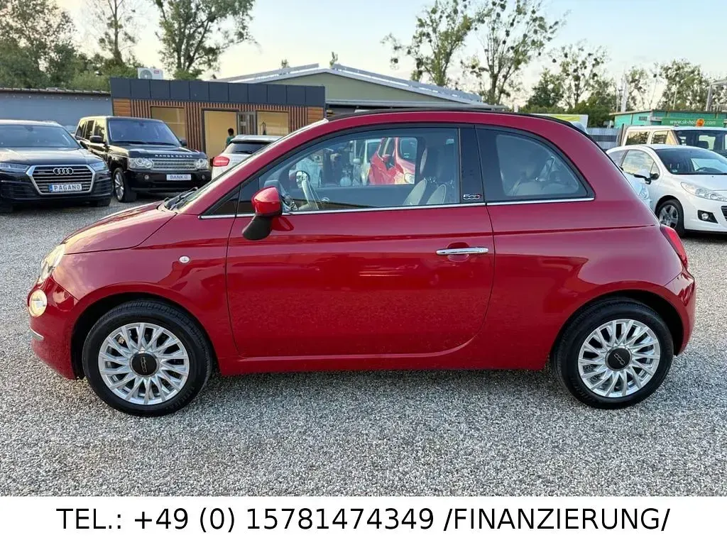 Gebraucht Fiat 500C Lounge 69 PS (50 kW) 2017 Rot Cabrio