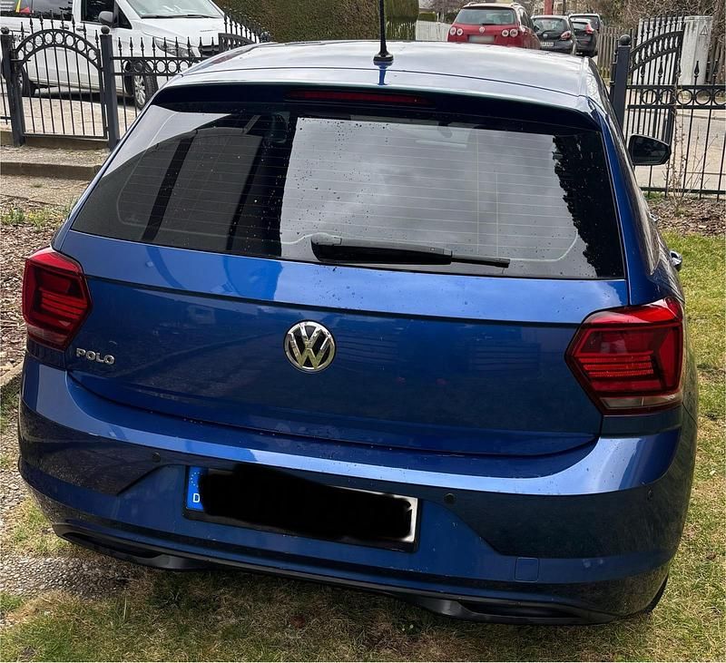 Gebraucht VW Polo Comfortline 95 PS (69 kW) 2020 Blau Kleinwagen