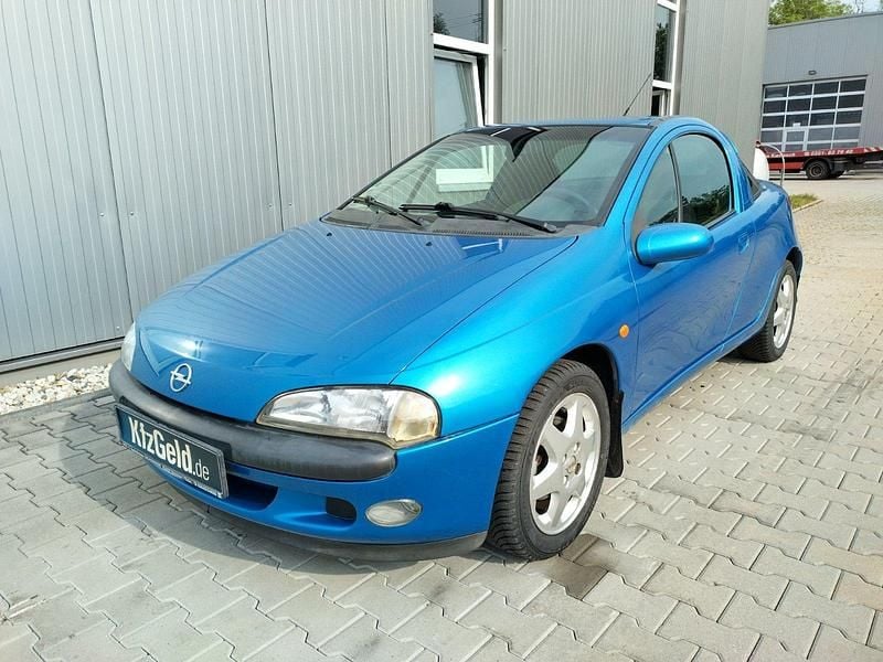 Blau Gebraucht 2000 Opel Tigra Coupé | 1.400 € (Superpreis) - Bild 1/4