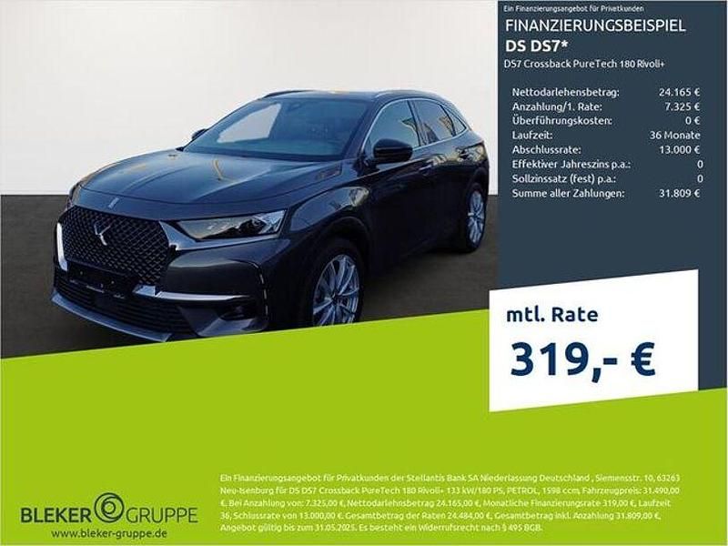 Grau Gebraucht 2022 DS Automobiles DS7 Crossback Rivoli Plus SUV | 28.980 € (Fairer Preis) - Bild 1/3
