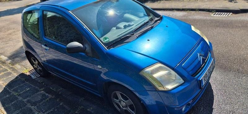Blau Gebraucht 2003 Citroën C2 VTR Sport Kleinwagen | 650 € (Superpreis) - Bild 1/4