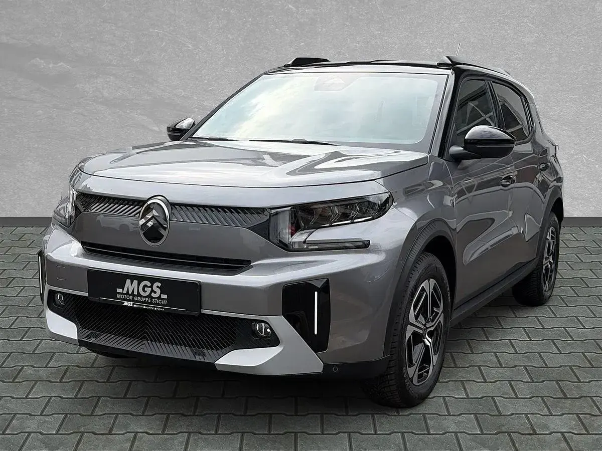 Neu Citroën e-C3 Aircross 83 kW (113 PS) 2026 Mercure grau met SUV