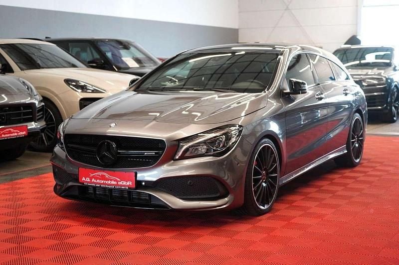 Mountaingrau Gebraucht 2016 Mercedes CLA200 AMG line Kombi | 16.450 € (Fairer Preis) - Bild 1/4