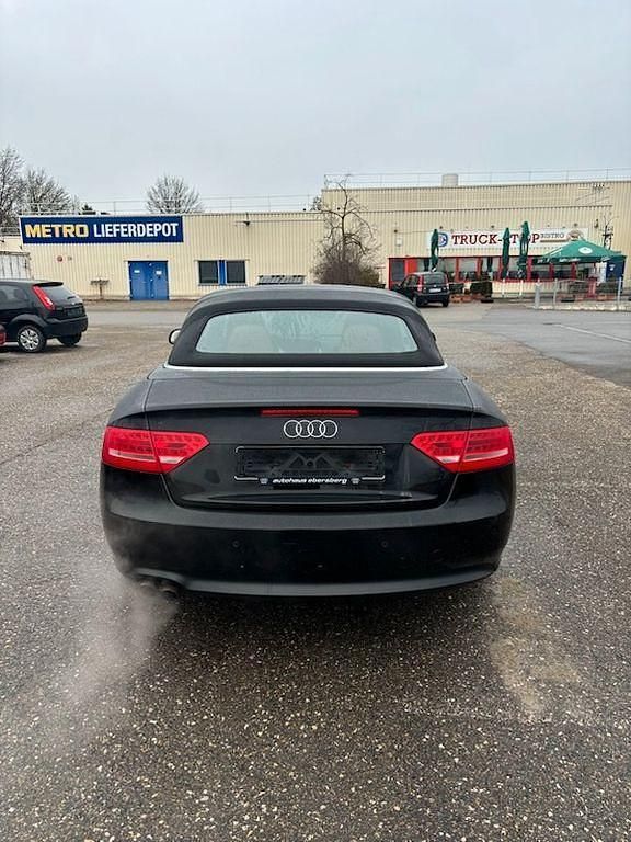Gebraucht Audi A5 Cabriolet 160 PS (117 kW) 2009 Schwarz Cabrio
