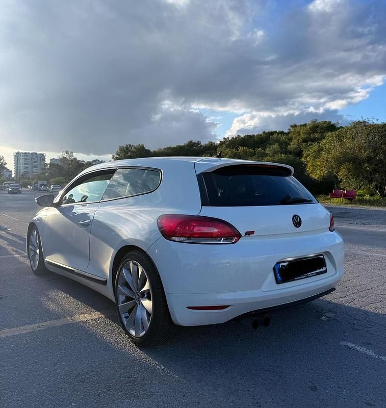 Gebraucht VW Scirocco Sportline 160 PS (117 kW) 2009 Weiß Coupé