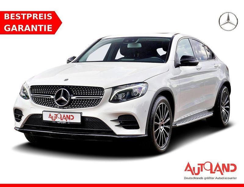 Polarweiss Gebraucht 2017 Mercedes GLC250 AMG Coupé | 36.950 € (Fairer Preis) - Bild 1/4