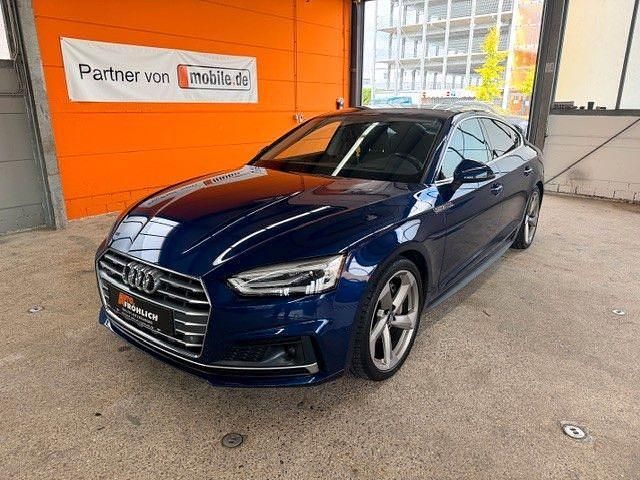 Scubablau Gebraucht 2017 Audi A5 Sportback Design Limousine | 22.999 € (Guter Preis) - Bild 1/4