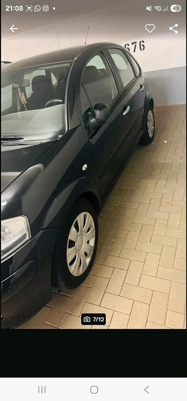 Schwarz Gebraucht 2006 Citroën C3 Kleinwagen | 3.999 € (Etwas zu teuer) - Bild 1/4