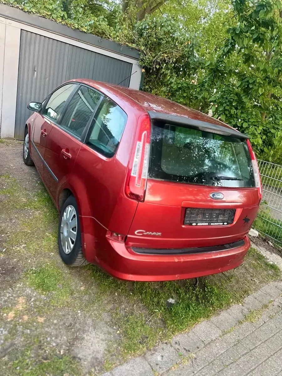 Second-hand Ford C-MAX 125 CP (91 kW) 2007 Roșu Monovolum