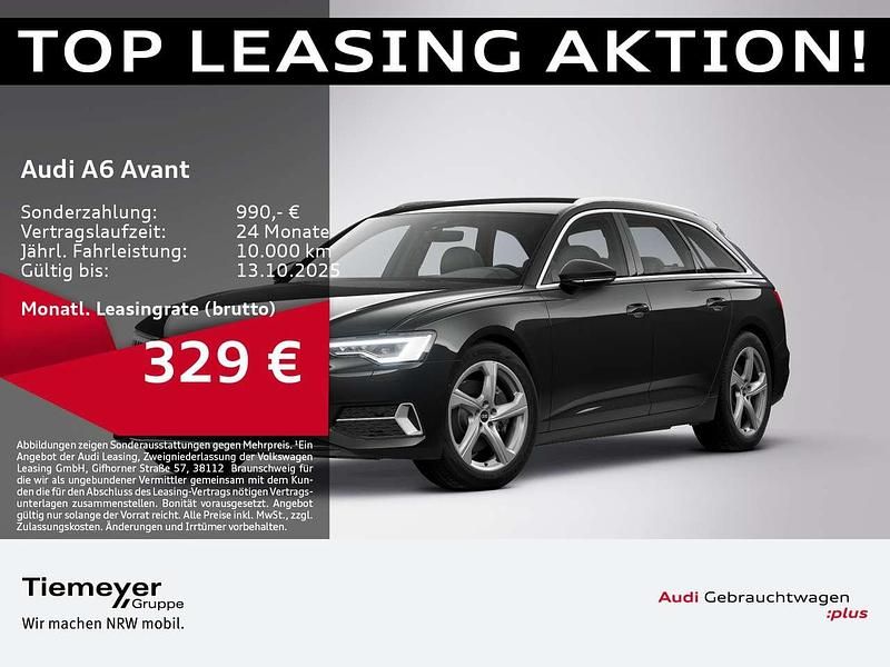 Schwarz Gebraucht 2025 Audi A6 Advanced Kombi | 50.060 € (Superpreis) - Bild 1/4