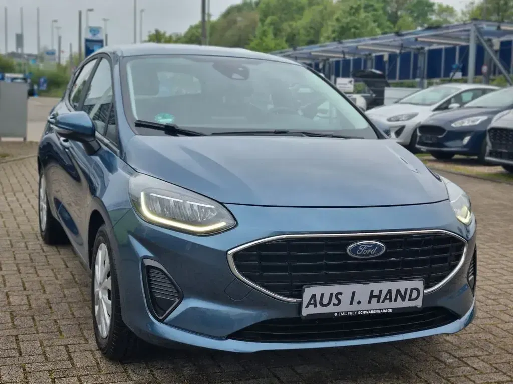 Gebraucht Ford Fiesta 101 PS (74 kW) 2022 Chrome blue Kleinwagen