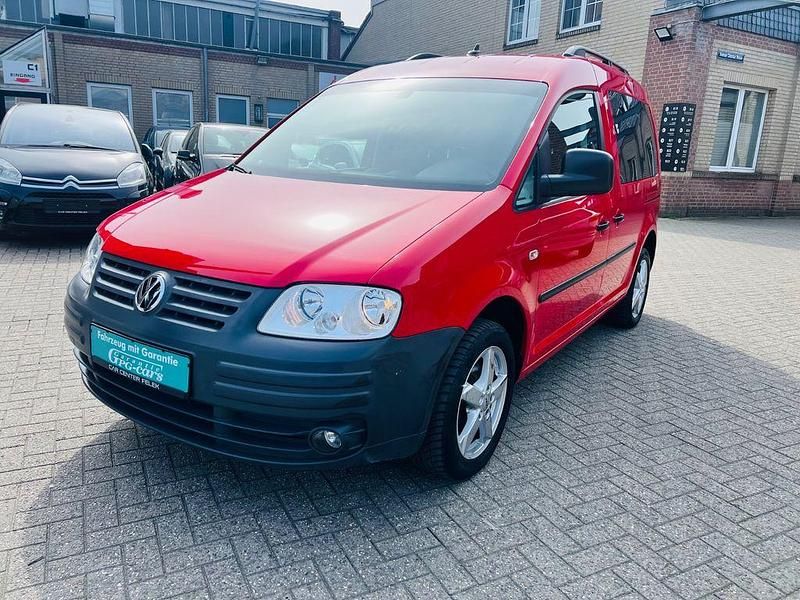 Gebraucht VW Caddy Life 80 PS (58 kW) 2009 Rot Van / Kleinbus