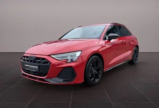 Używany Audi A3 S-Line 116 KM (85 kW) 2025 Czerwony Sedan/Limuzyna