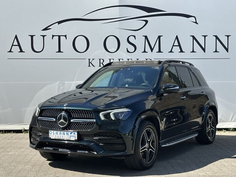 Grün Gebraucht 2022 Mercedes GLE400 AMG line SUV | 56.750 € (Guter Preis) - Bild 1/4