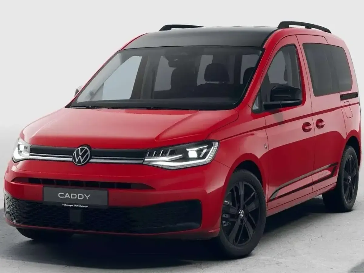 Gebraucht VW Caddy Life 116 PS (85 kW) 2025 Rot Van / Kleinbus