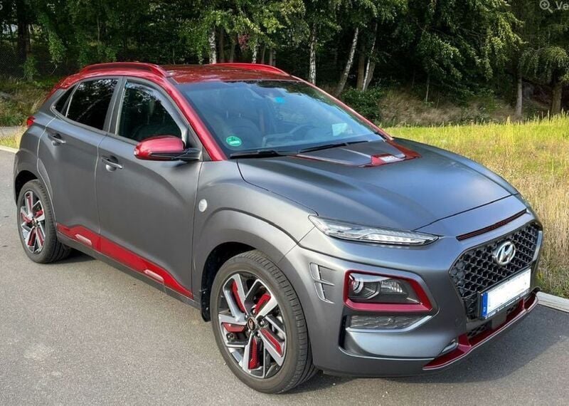 Grau Gebraucht 2019 Hyundai Kona Edition SUV | 18.700 € (Fairer Preis) - Bild 1/4