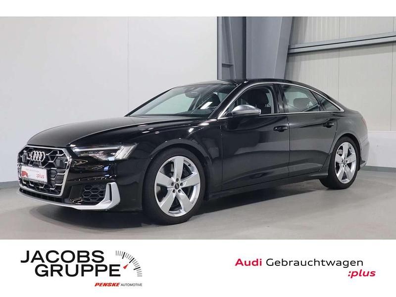 Brillantschwarz Gebraucht 2024 Audi S6 Basis Limousine | 60.870 € (Superpreis) - Bild 1/4
