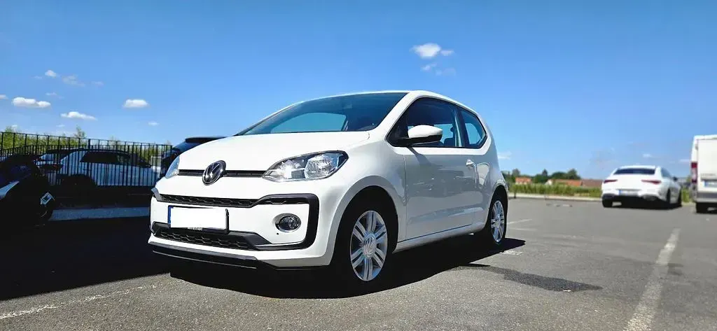 Gebraucht VW up! Highline 90 PS (66 kW) 2018 Weiß Kleinwagen