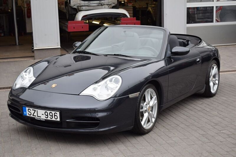 Grau Gebraucht 2004 Porsche 911 Carrera 4 Cabriolet Cabrio | 37.911 € (Guter Preis) - Bild 1/4