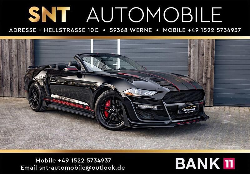 Second-hand Ford Mustang 450 CP (330 kW) 2017 Negru Cabrio