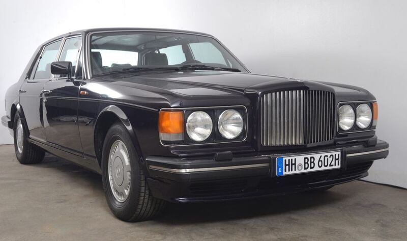 Blau Gebraucht 1990 Bentley Turbo R Limousine | 27.900 € - Bild 1/4