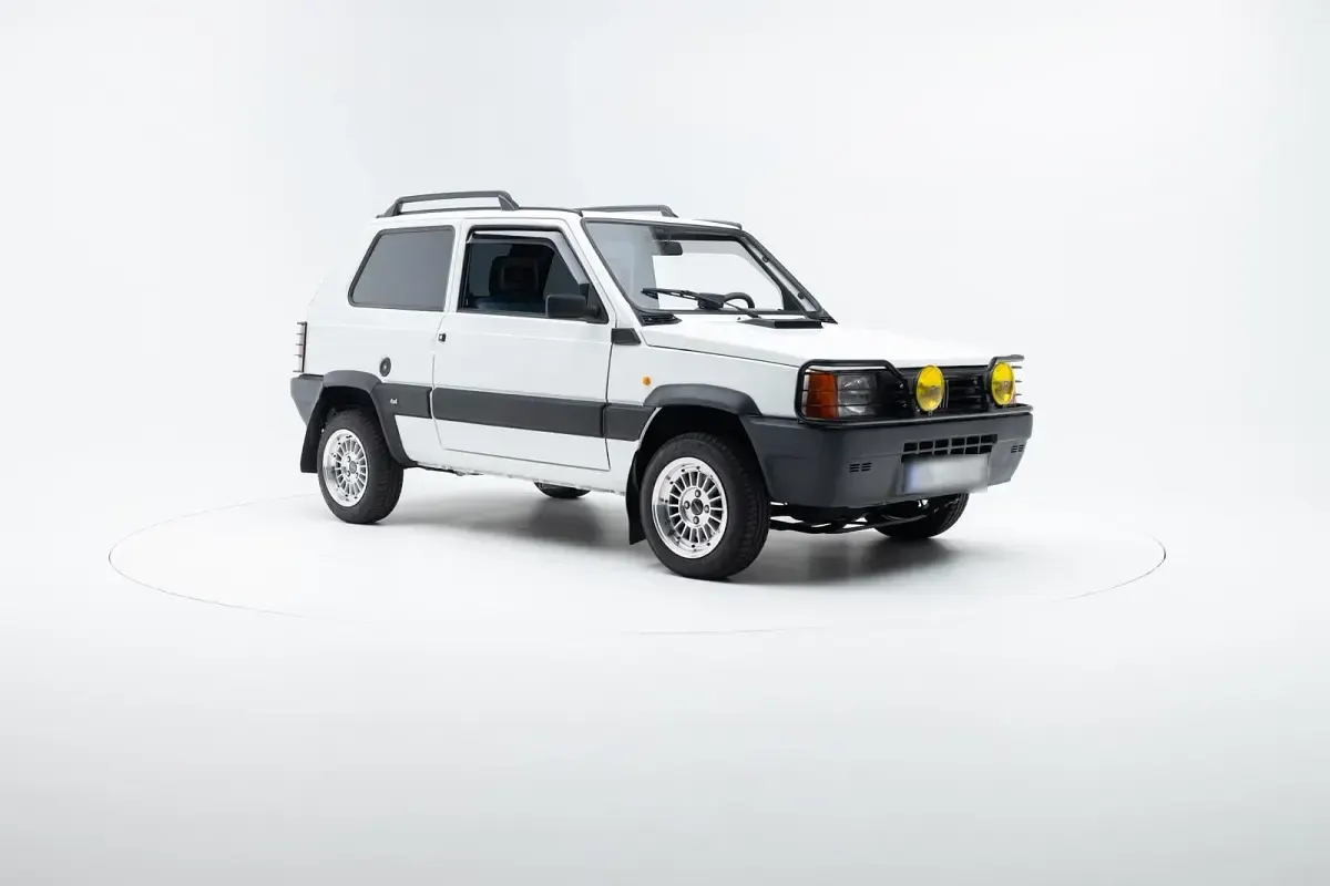 Gebraucht Fiat Panda 4x4 54 PS (39 kW) 1997 Weiß Kleinwagen