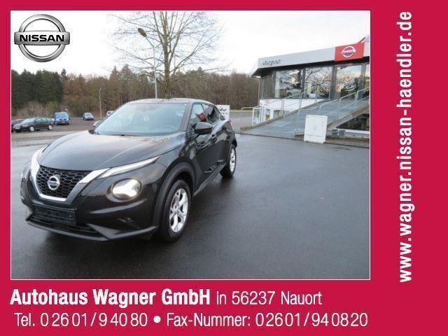 Schwarz metallic Gebraucht 2021 Nissan Juke 360º SUV | 19.900 € (Etwas zu teuer) - Bild 1/4