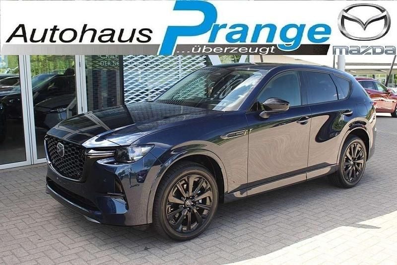 Deep crystal blue Neu 2025 Mazda CX-60 Homura-Line SUV | 55.485 € (Fairer Preis) - Bild 1/4