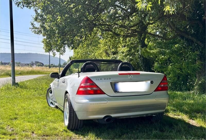 Silber Gebraucht 1997 Mercedes SLK230 AMG Cabrio | 3.590 € (Fairer Preis) - Bild 1/4