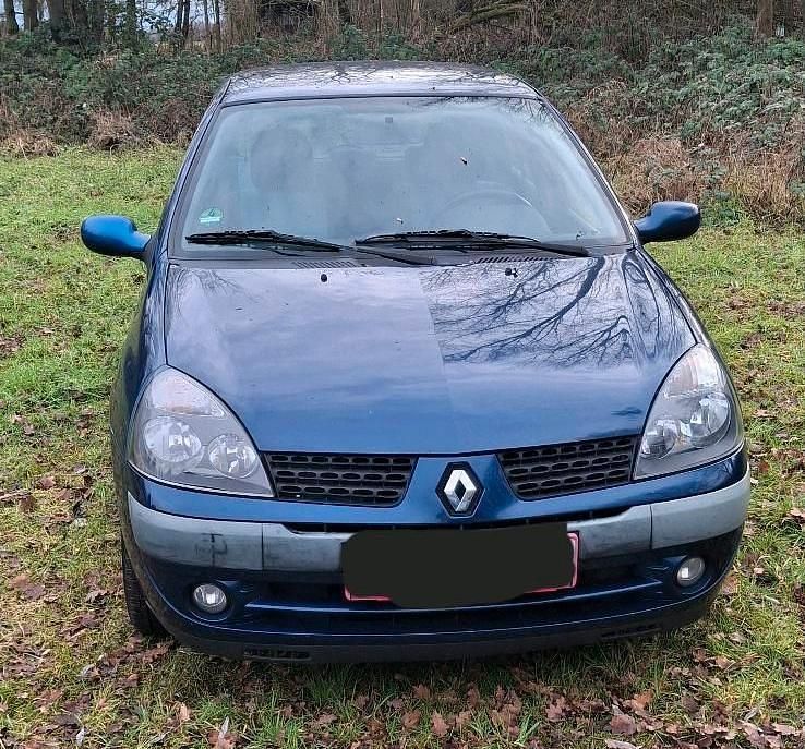 Blau Gebraucht 2002 Renault Clio II Kleinwagen | 1.000 € (Fairer Preis) - Bild 1/4