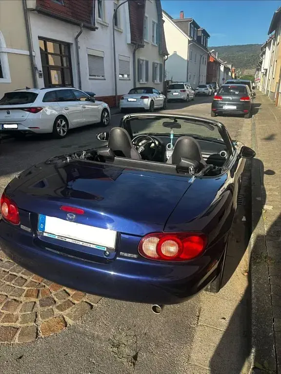 Gebraucht Mazda MX5 110 PS (80 kW) 2004 Blau Cabrio