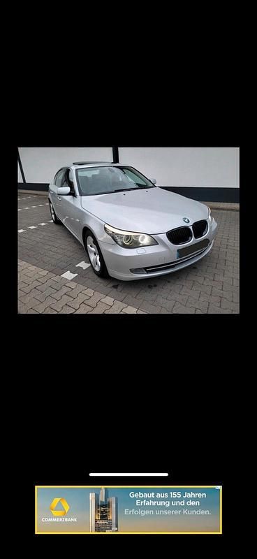 Silber Gebraucht 2008 BMW 523 Limousine | 3.300 € (Teuer) - Bild 1/3