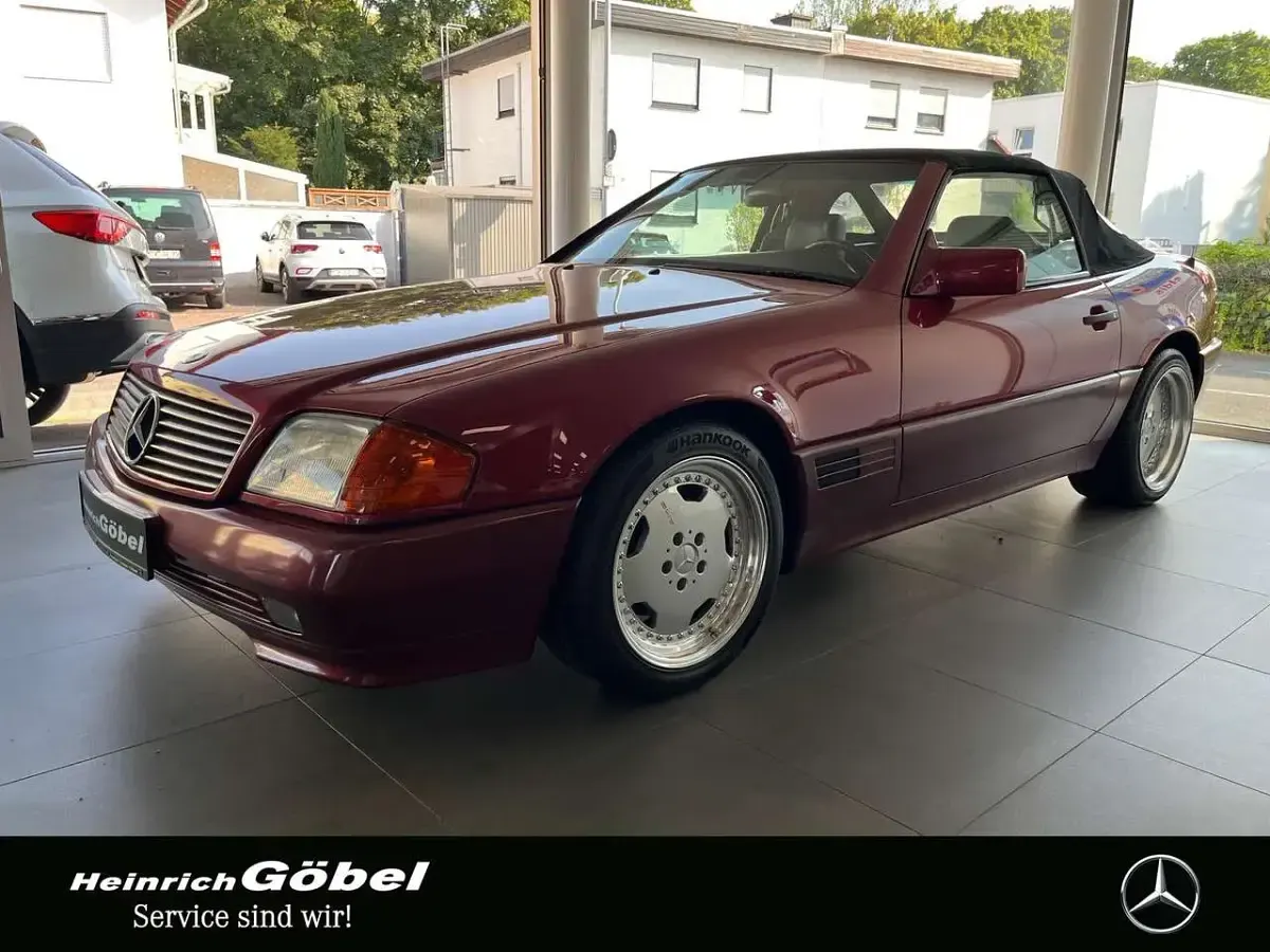 Gebraucht Mercedes SL500 320 PS (235 kW) 1993 Almadinenrot Cabrio