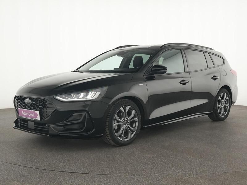 Schwarz Gebraucht 2023 Ford Focus ST-Line X Limousine | 18.729 € (Superpreis) - Bild 1/4